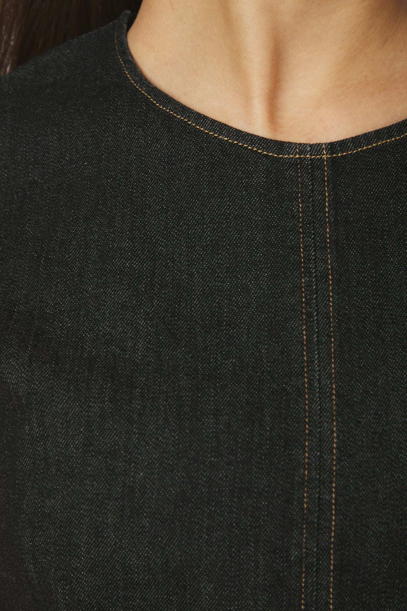 Jubi denimkjole - mørkeblå